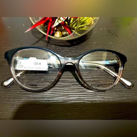 Kate Spade New York Prescription Eye Glass Frames/Brand New w/Tags/Blue-Green - Picture 10 of 16
